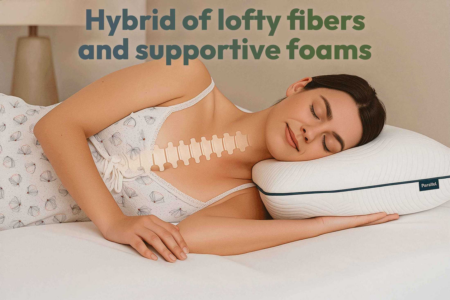 Parallel Adjustable Pillow
